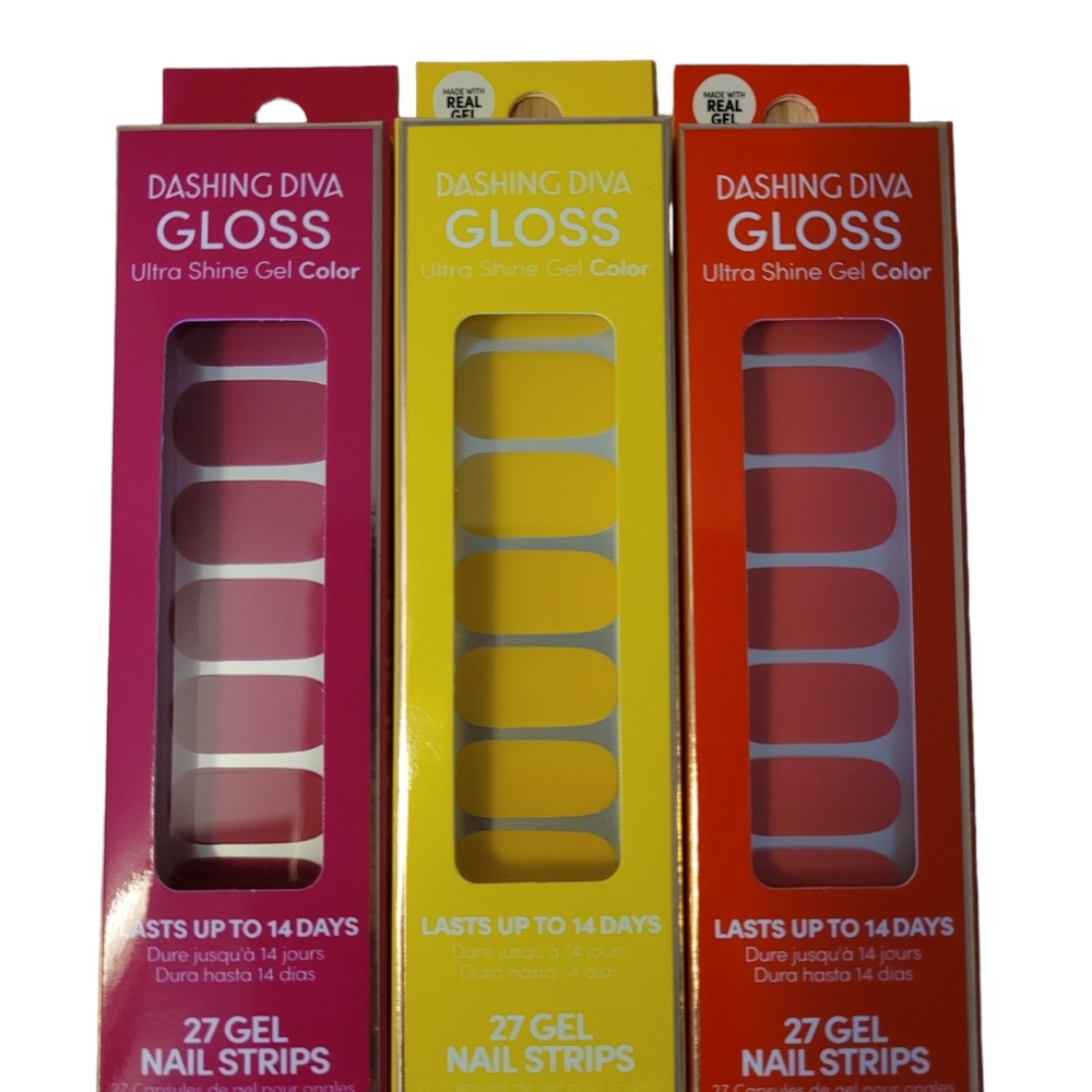 Dashing Diva Glass Nail Strips